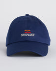 Specialized Flag Graphic 6-Panel Dad Hat - Deep Marine