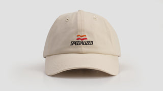 Specialized Flag Graphic 6-Panel Dad Hat - White Mountains