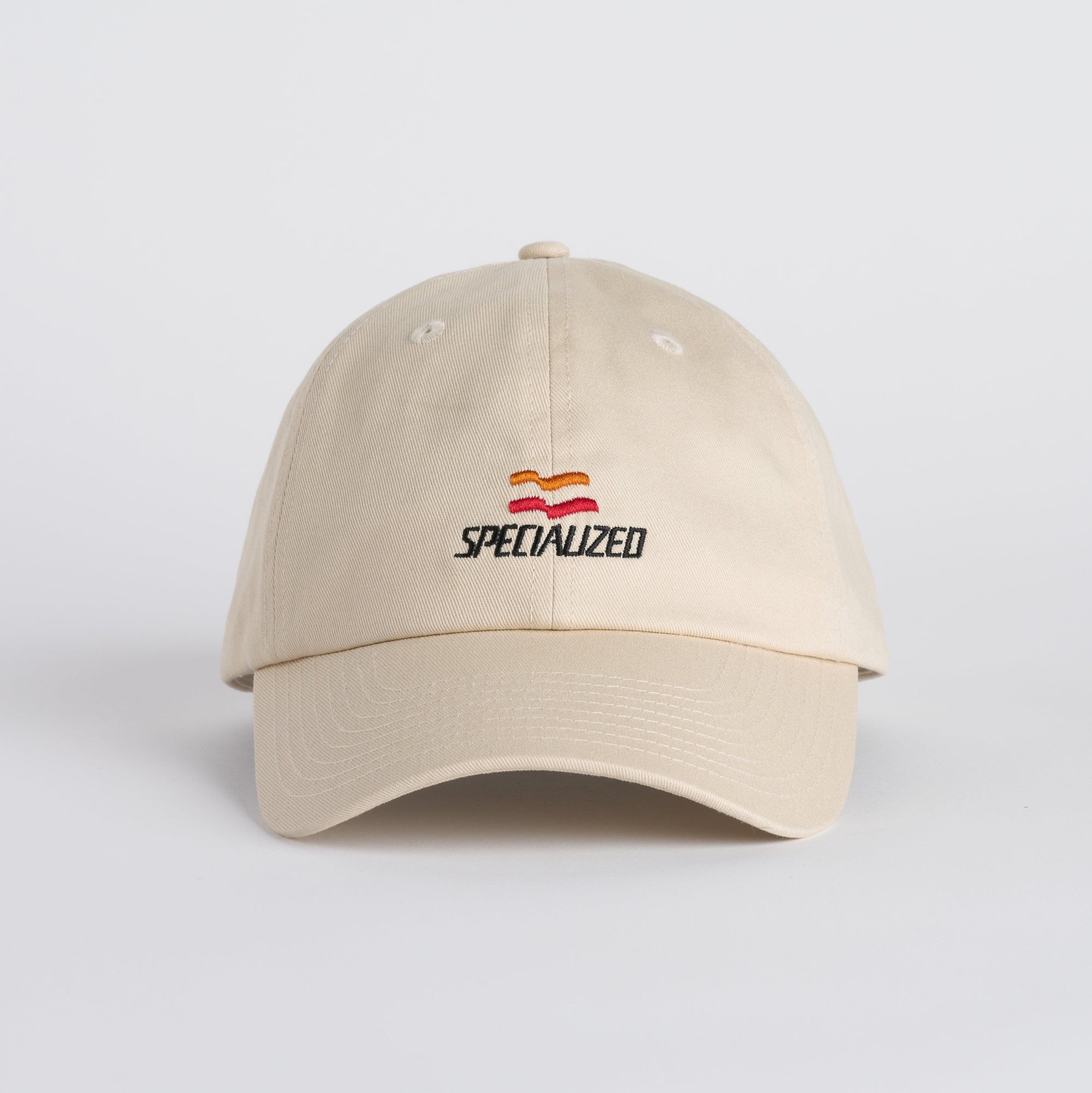 Specialized Flag Graphic 6-Panel Dad Hat - White Mountains