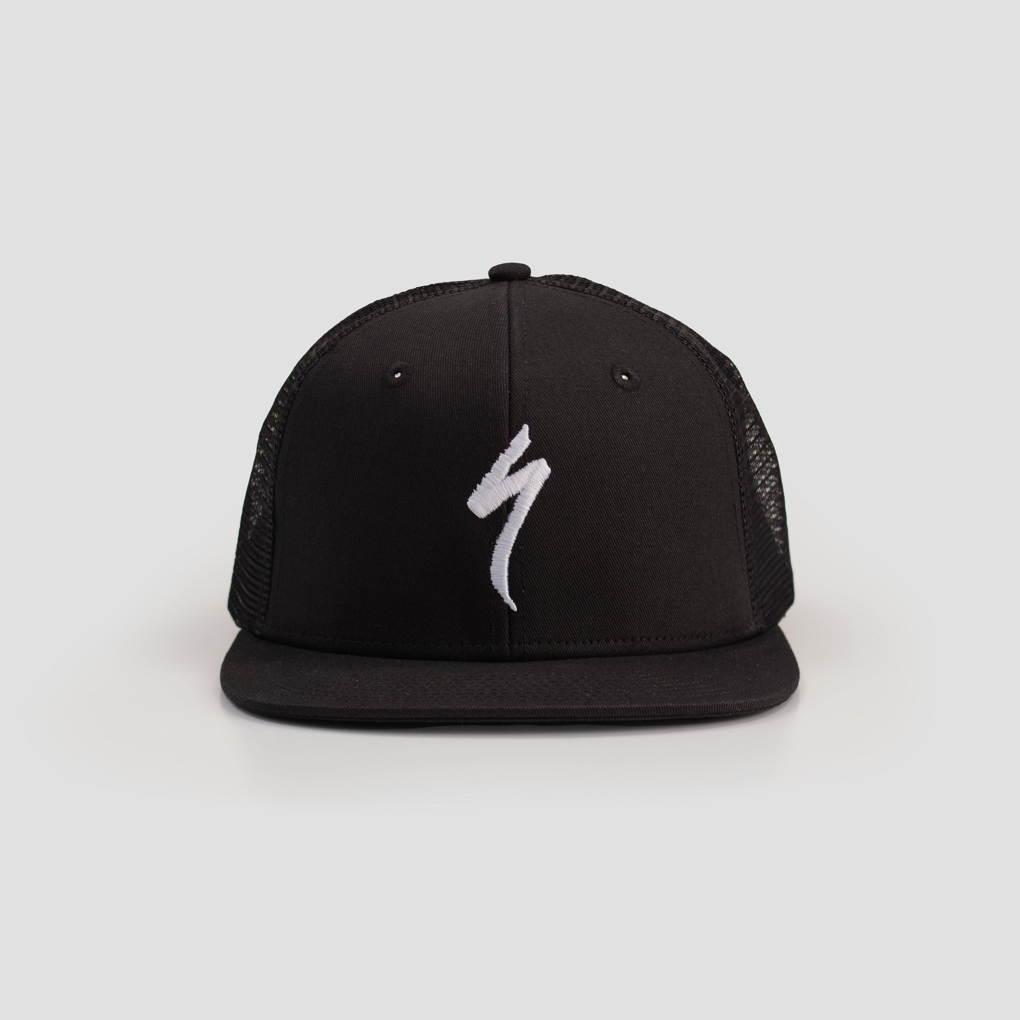 Specialized Trucker Hat - Black/White S Logo