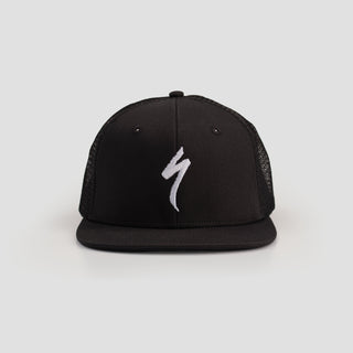Specialized Trucker Hat - Black/White S Logo