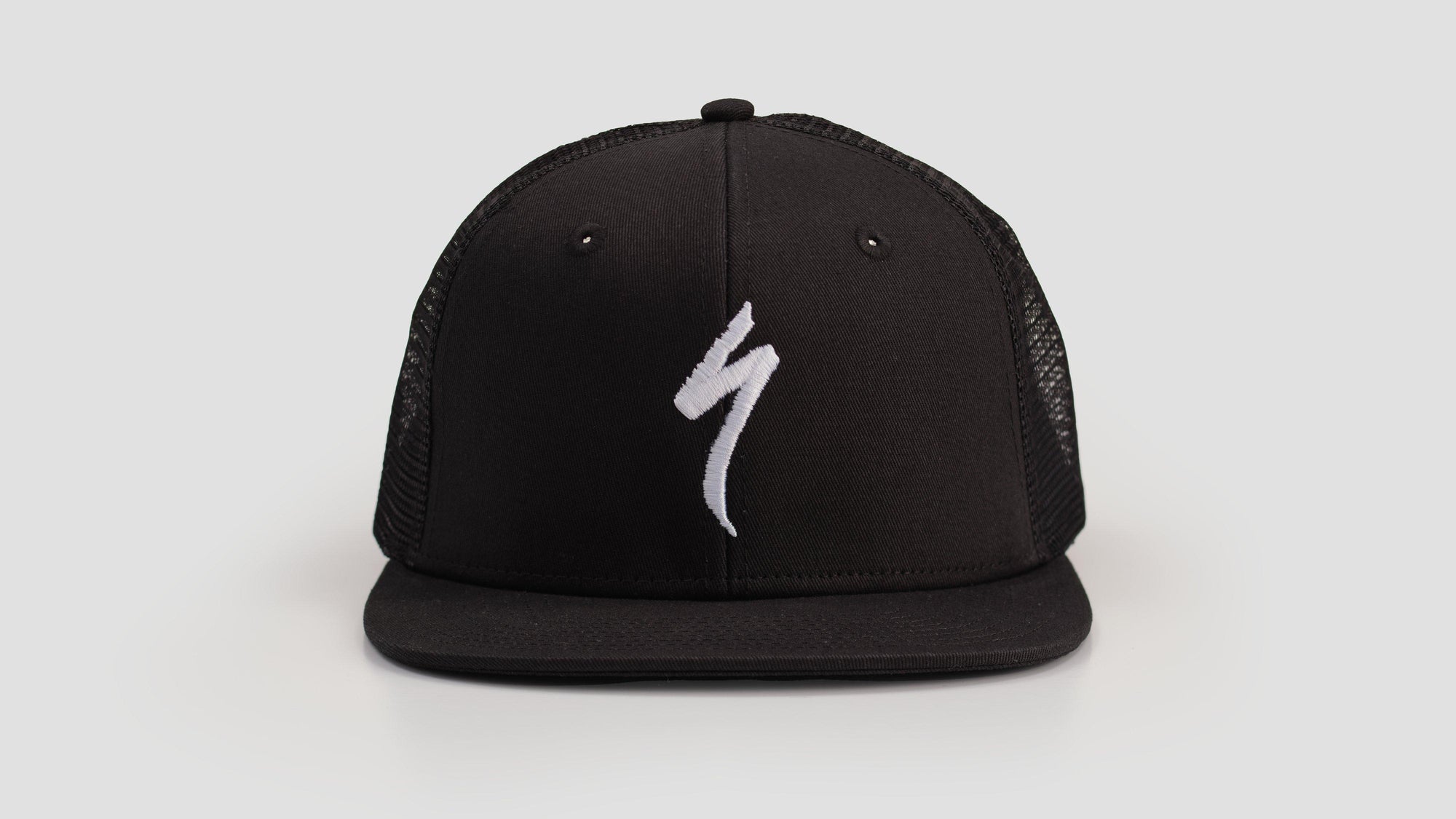 Specialized Trucker Hat - Black/White S Logo