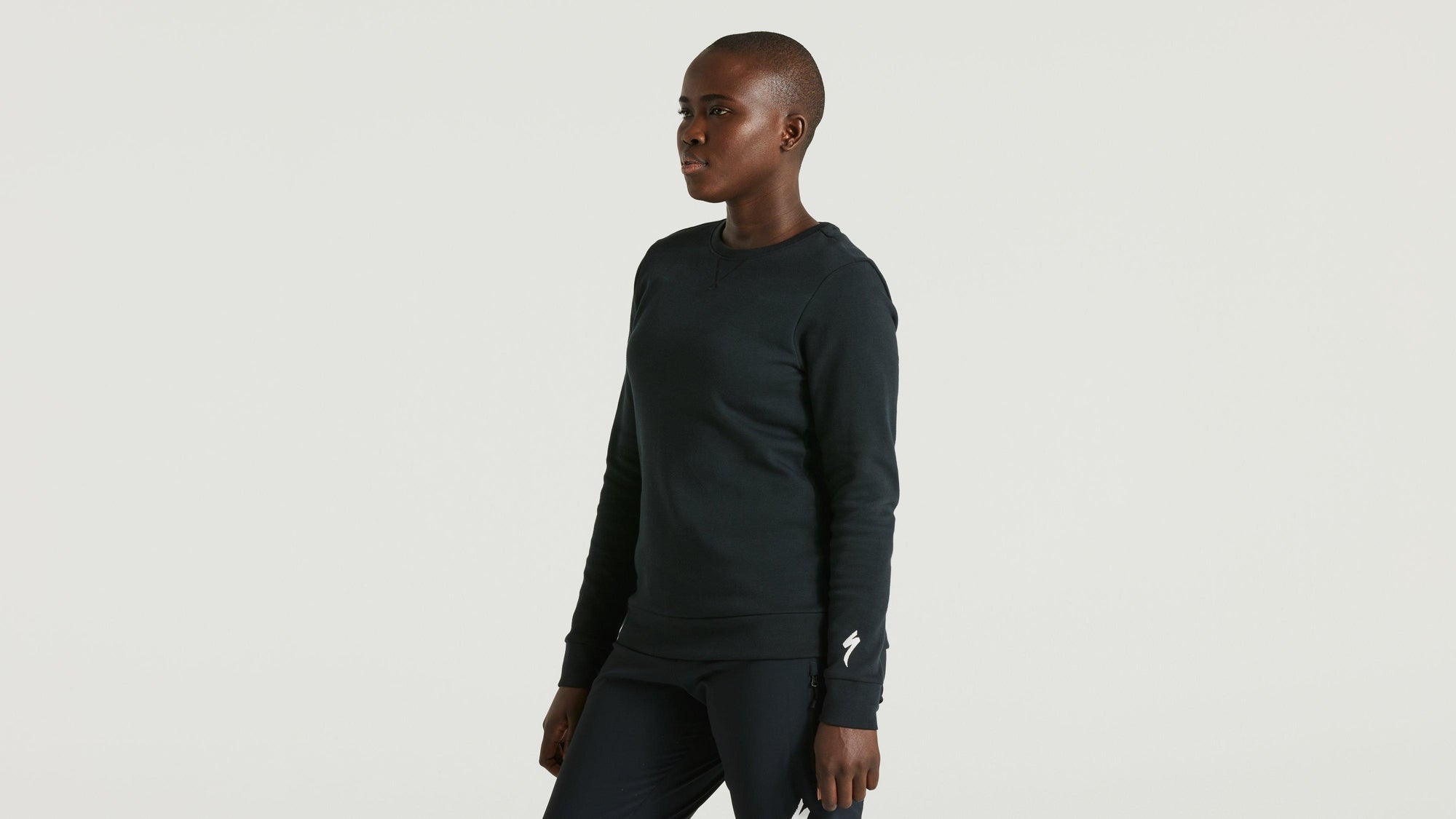 Specialized Women's Legacy Crewneck Sweatshirt - Black