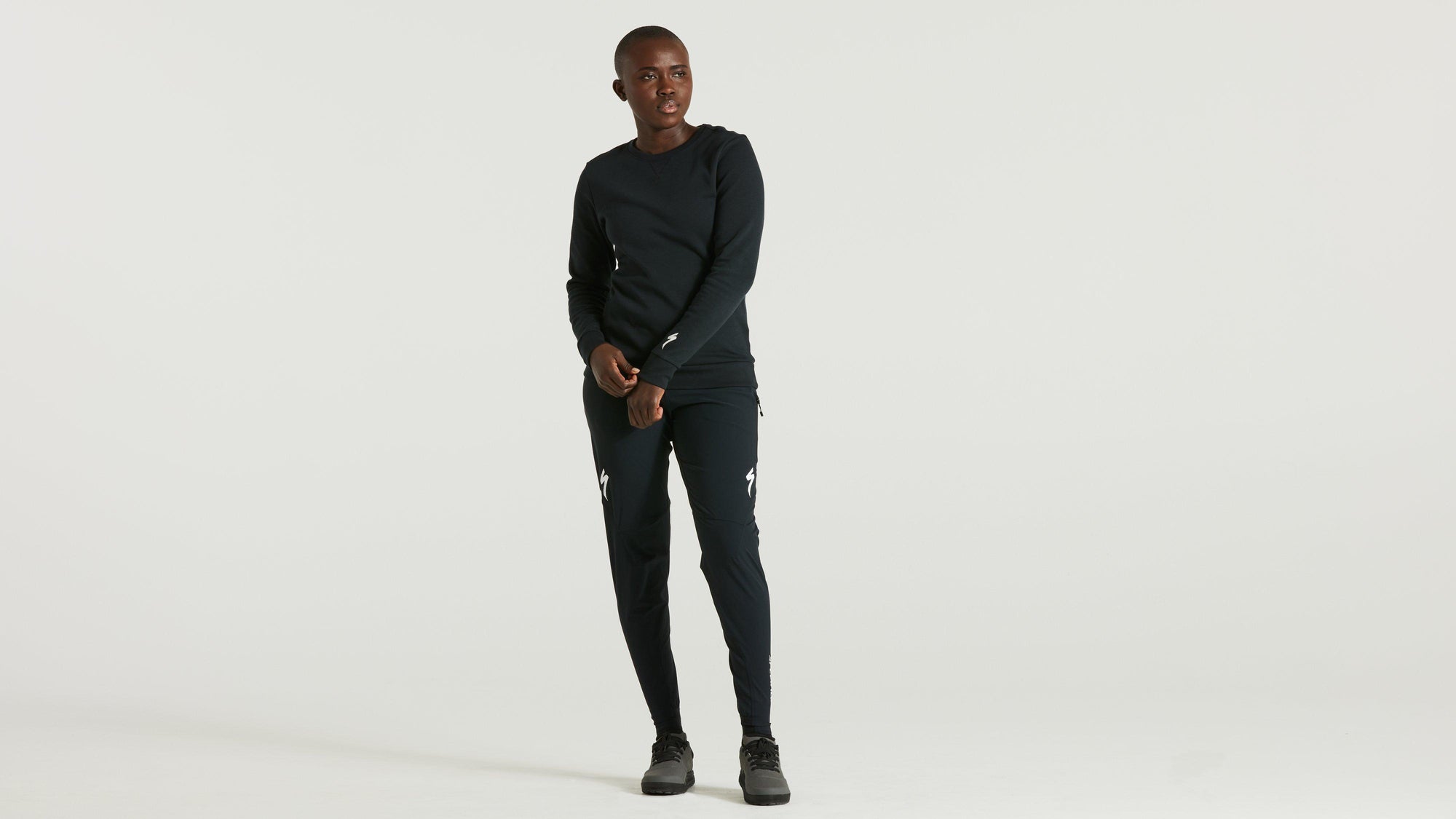 Specialized Women's Legacy Crewneck Sweatshirt - Black