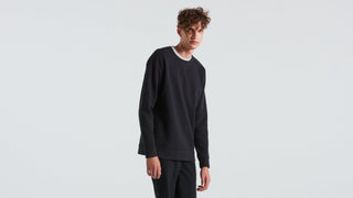Specialized Men's Legacy Long Sleeve Crewneck - Black