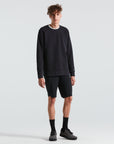 Specialized Men's Legacy Long Sleeve Crewneck - Black
