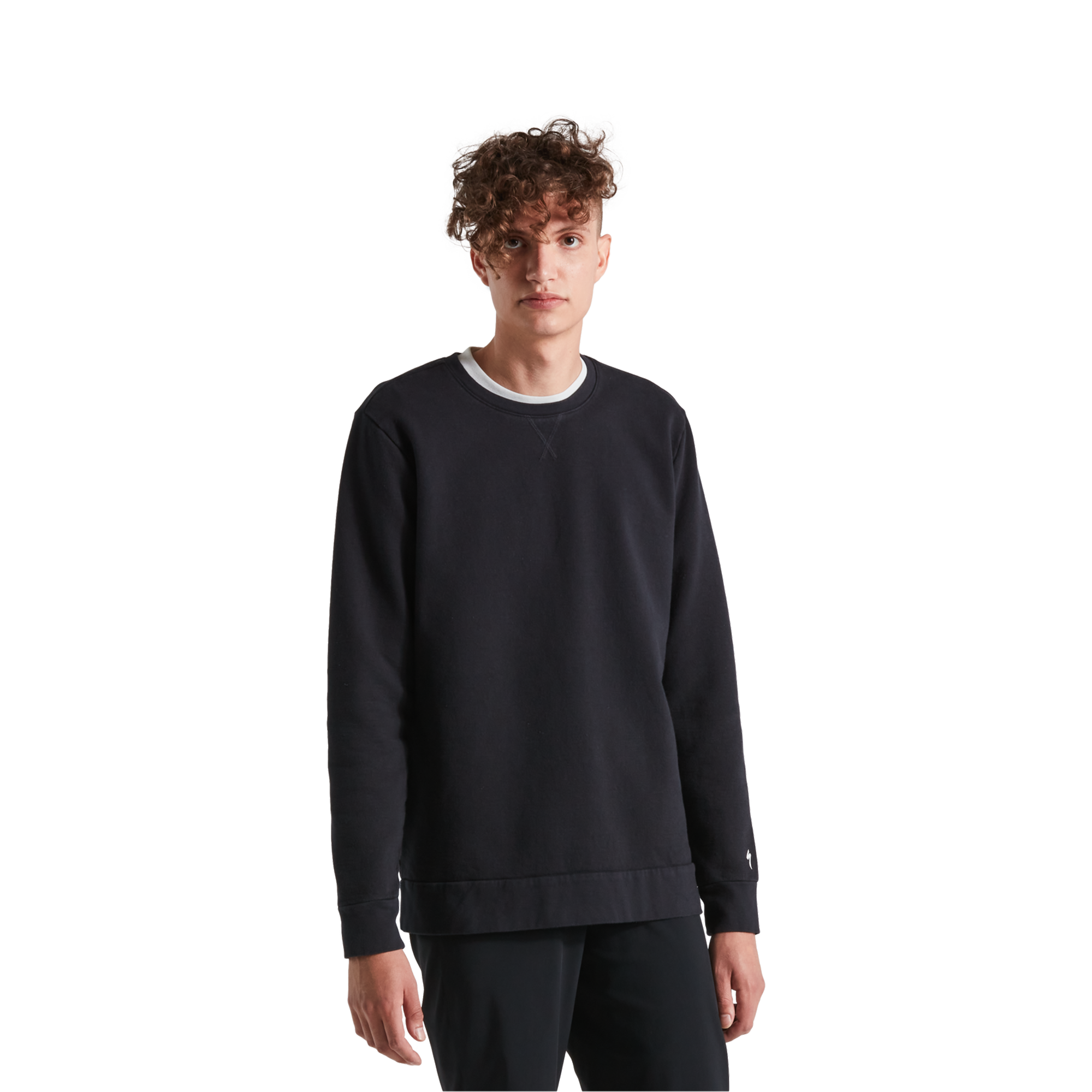 Specialized Men's Legacy Long Sleeve Crewneck - Black