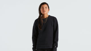 Specialized Women's Legacy Long Sleeve Crewneck - Black