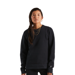 Specialized Women's Legacy Long Sleeve Crewneck - Black