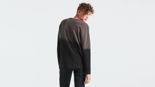 Specialized Men's Legacy Spray Long Sleeve Crewneck - Black