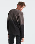 Specialized Men's Legacy Spray Long Sleeve Crewneck - Black