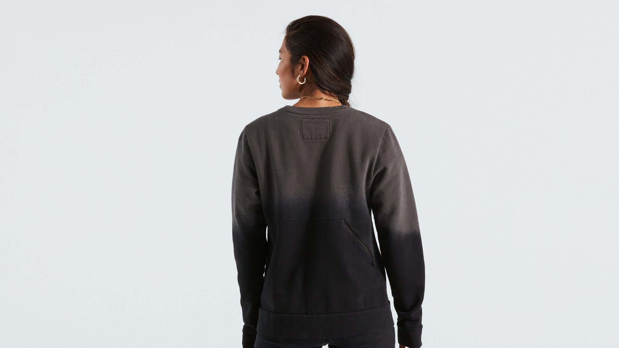 Specialized Women's Legacy Spray Long Sleeve Crewneck - Black