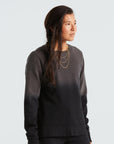 Specialized Women's Legacy Spray Long Sleeve Crewneck - Black