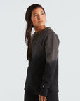 Specialized Women's Legacy Spray Long Sleeve Crewneck - Black