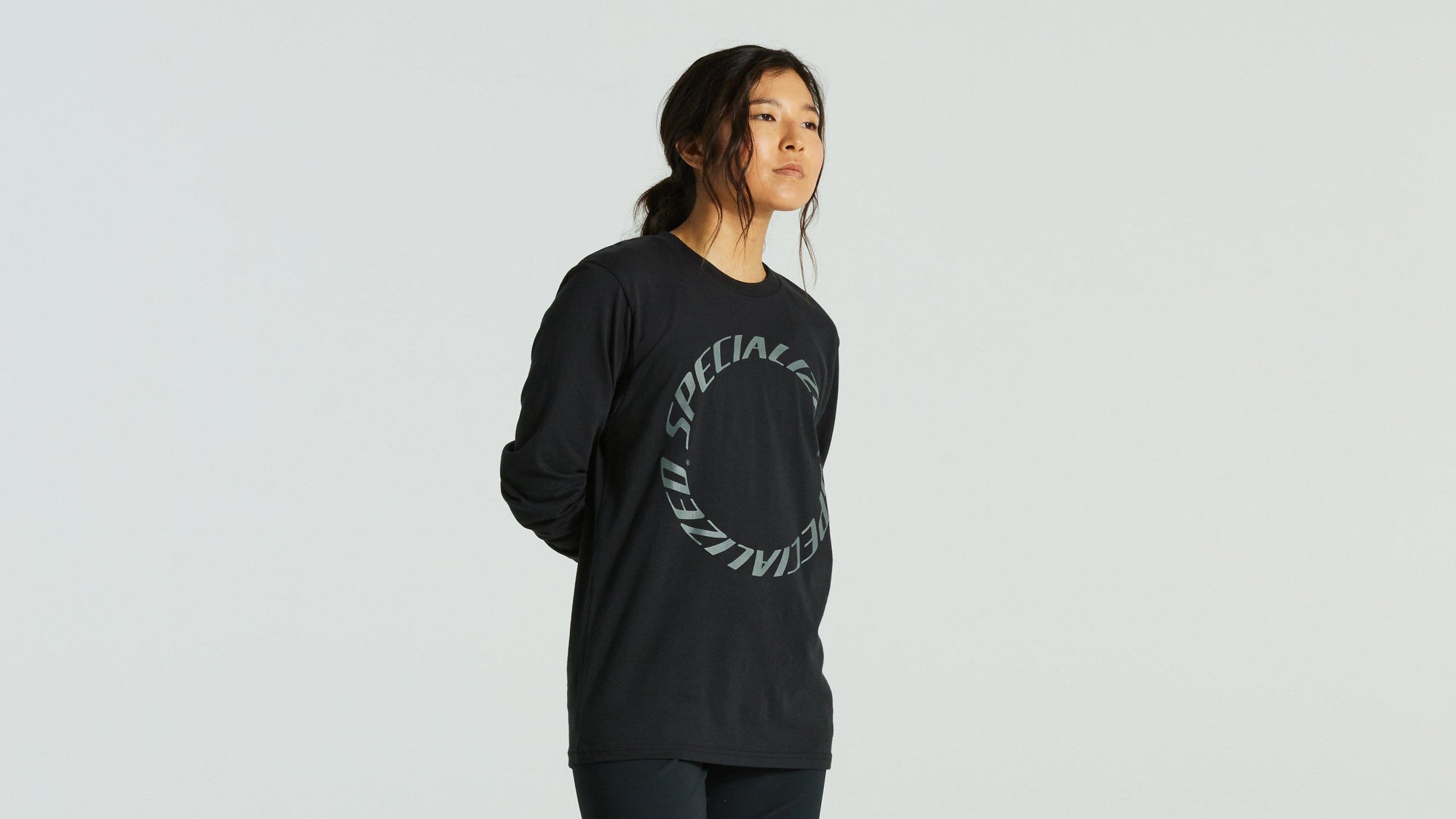 Specialized Twisted Long Sleeve Tee - Black
