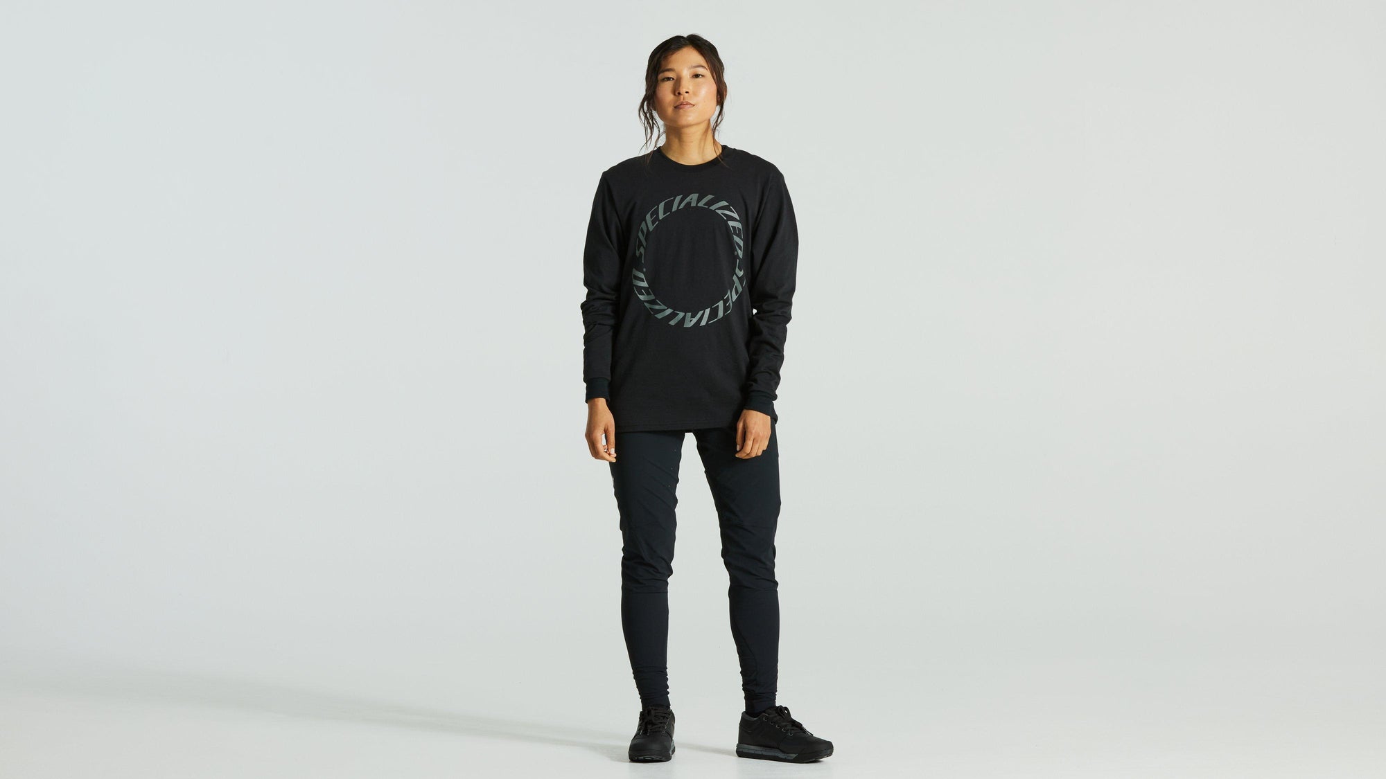 Specialized Twisted Long Sleeve Tee - Black