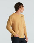 Specialized Warped Long Sleeve Tee - Harvest Gold