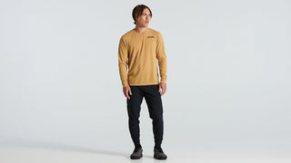 Specialized Warped Long Sleeve Tee - Harvest Gold