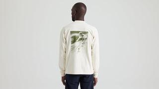 Specialized Graphic Long Sleeve Relaxed T-Shirt - Birch White Hrtg Graphic