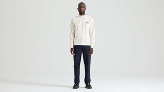 Specialized Graphic Long Sleeve Relaxed T-Shirt - Birch White Hrtg Graphic