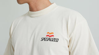 Specialized Graphic Short Sleeve Relaxed T-Shirt - Birch White Hrtg Graphic