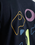 Specialized Graphic Short Sleeve Relaxed T-Shirt - Black Abstract