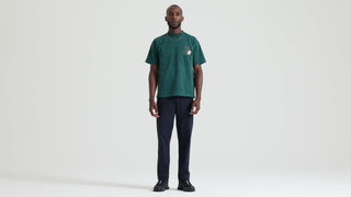 Specialized Graphic Short Sleeve Relaxed T-Shirt - Forest Green Abstract