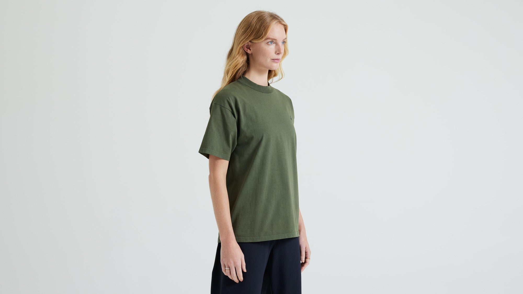 Specialized S-Logo Short Sleeve Relaxed T-Shirt - Oak Green