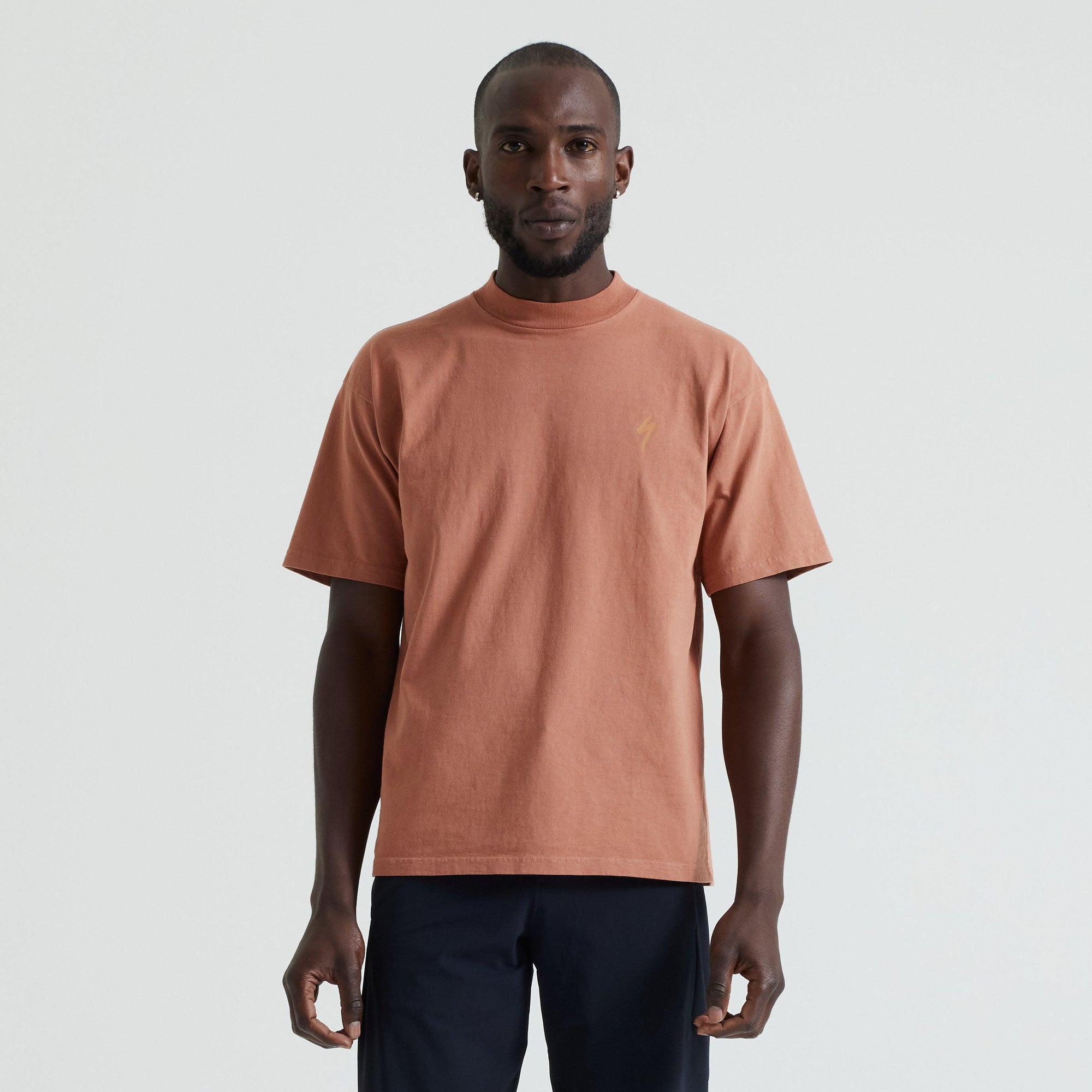 Specialized S-Logo Short Sleeve Relaxed T-Shirt - Terra Cotta