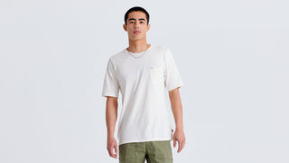 Specialized Men's Fjällräven Cotton Pocket Short Sleeve Tee - Eggshell