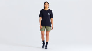 Specialized Women's Fjällräven Cotton Pocket Short Sleeve Tee - Black