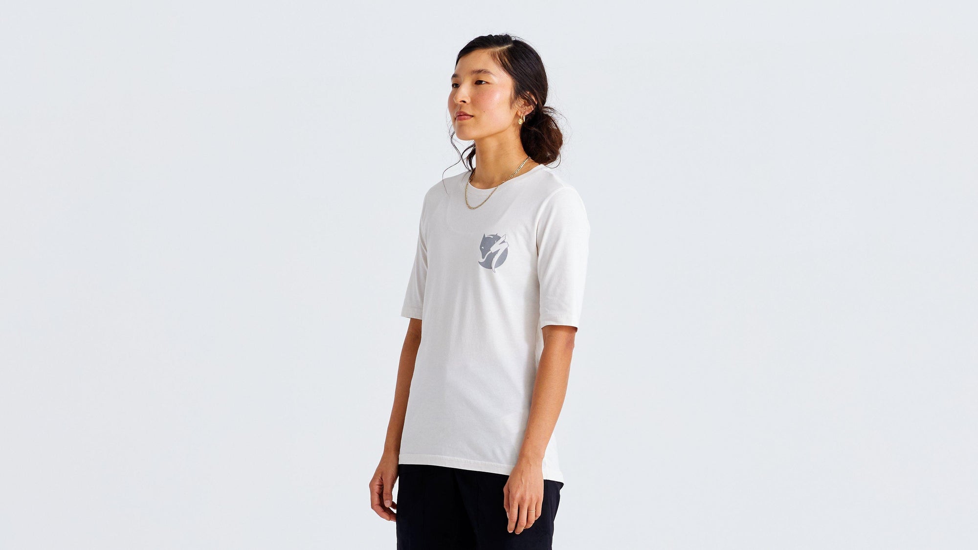 Specialized Women's Fjällräven Cotton Pocket Short Sleeve Tee - Eggshell