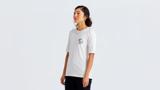 Specialized Women's Fjällräven Cotton Pocket Short Sleeve Tee - Eggshell