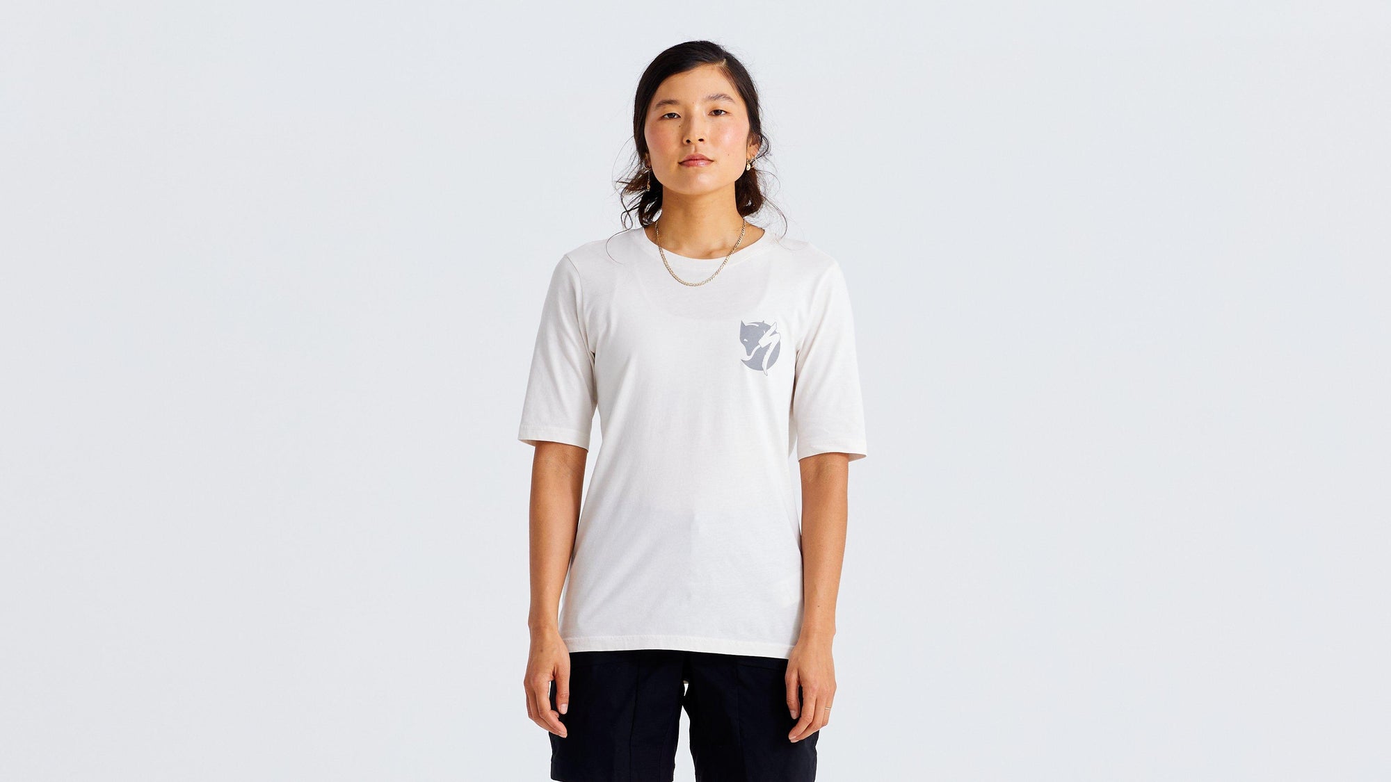 Specialized Women's Fjällräven Cotton Pocket Short Sleeve Tee - Eggshell
