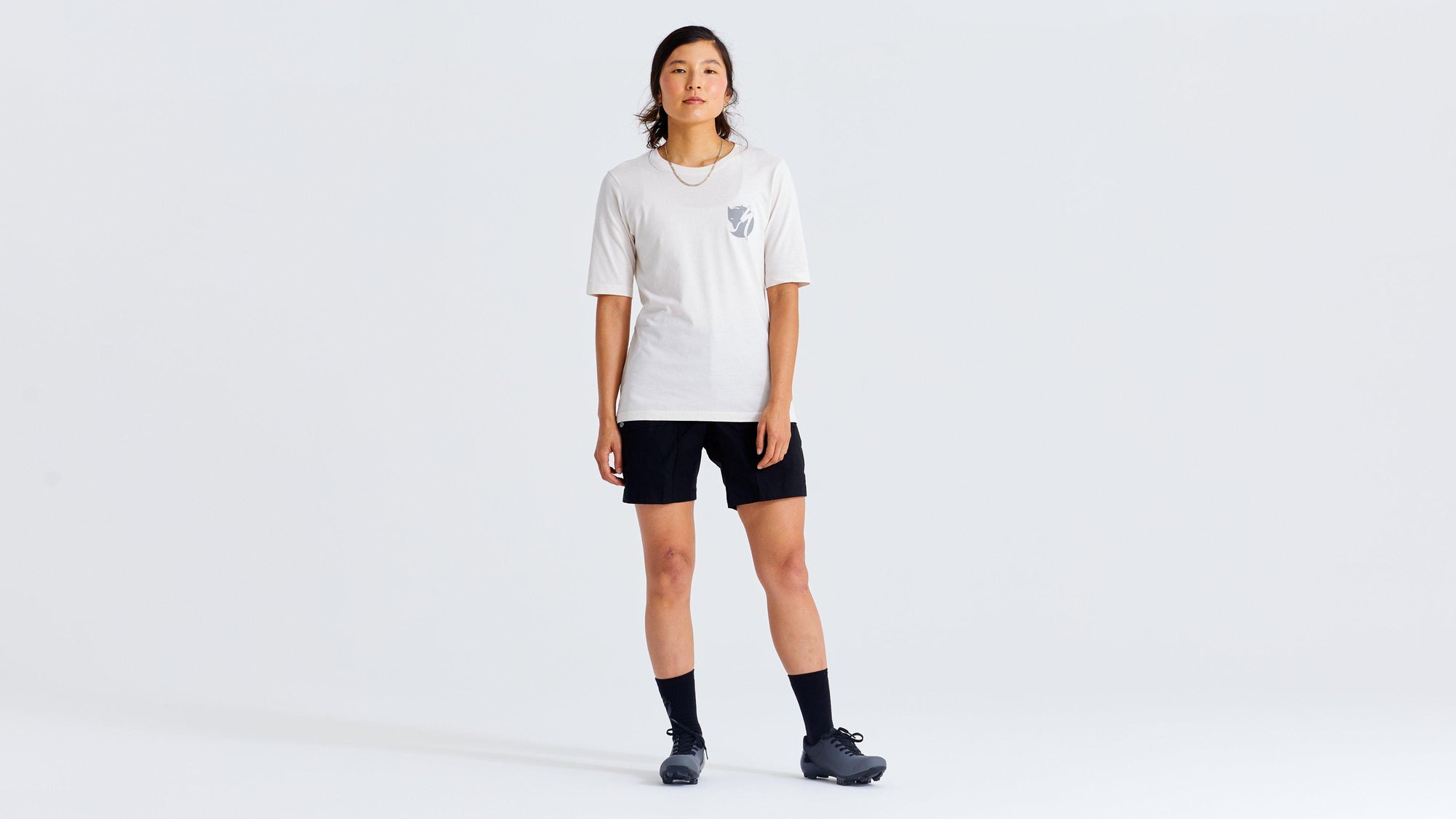 Specialized Women's Fjällräven Cotton Pocket Short Sleeve Tee - Eggshell
