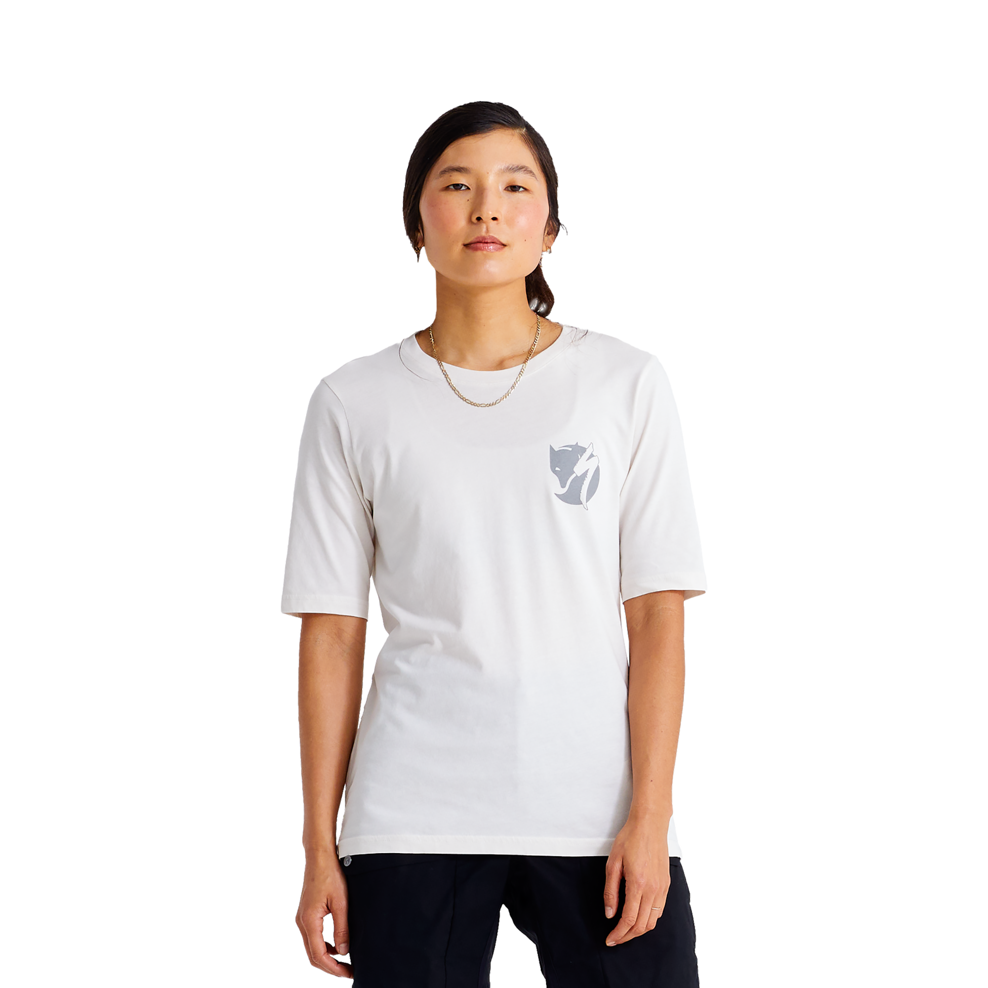 Specialized Women's Fjällräven Cotton Pocket Short Sleeve Tee - Eggshell