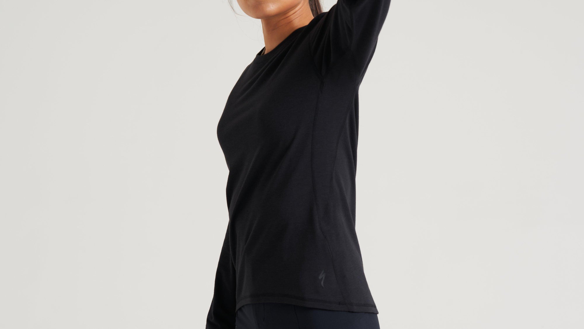 Specialized Women's Traction Long Sleeve Tee - Black