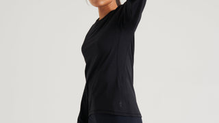 Specialized Women's Traction Long Sleeve Tee - Black