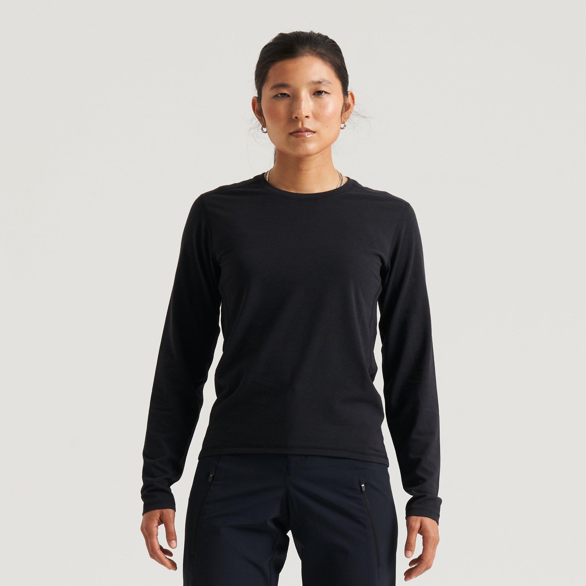 Specialized Women's Traction Long Sleeve Tee - Black