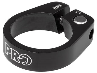 PRO Alloy Seatpost Clamp Black 31.8mm