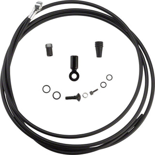 SRAM DB HYDRO HOSE LINE FLAT MOUNT> Disc Brake Hydraulic Hose Kit Road Black 2000mm Flat Mount