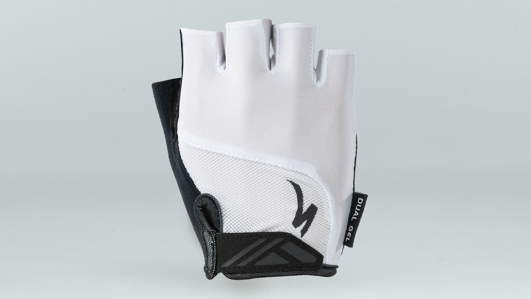 Specialized Men's Body Geometry Dual-Gel Short Finger Gloves - White