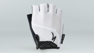 Specialized Men's Body Geometry Dual-Gel Short Finger Gloves - White