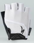 Specialized Men's Body Geometry Dual-Gel Short Finger Gloves - White