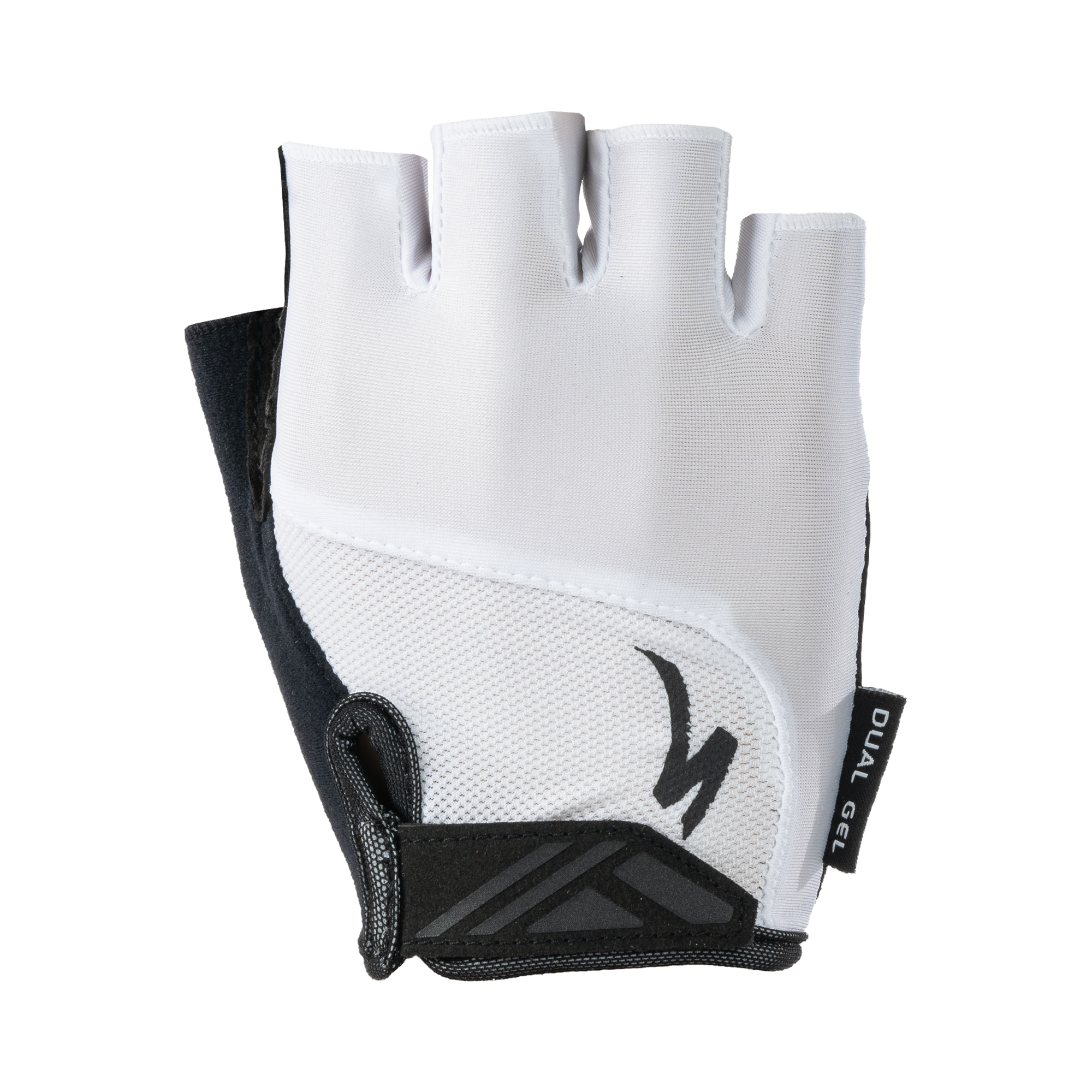 Specialized Men's Body Geometry Dual-Gel Short Finger Gloves - White