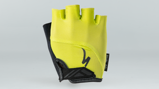 Specialized Women's Body Geometry Dual-Gel Short Finger Gloves - Hyper Green