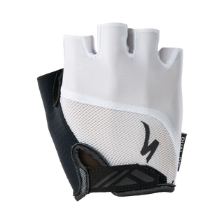 Specialized Women's Body Geometry Dual-Gel Short Finger Gloves - White