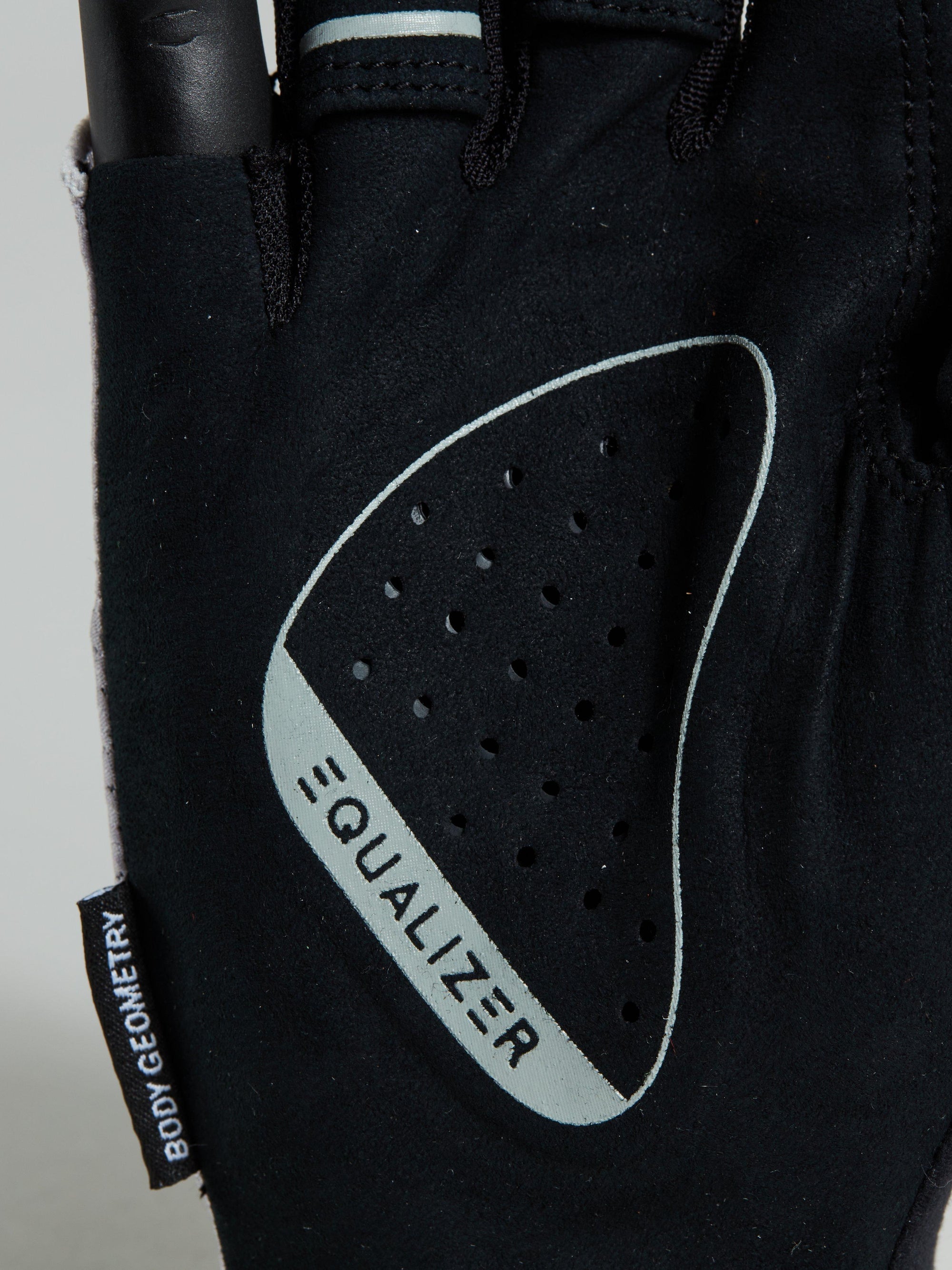 Specialized Men's Body Geometry Grail Short Finger Gloves - Silver