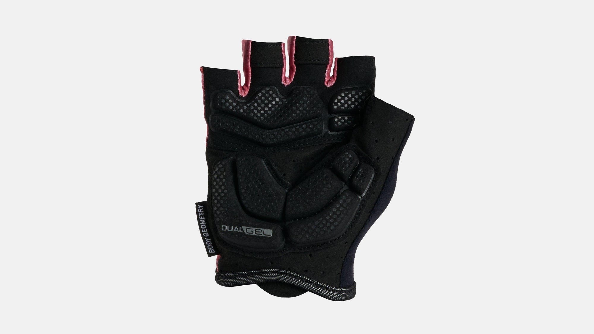 Specialized Men's Body Geometry Dual-Gel Short Finger Gloves - Dusty Rose