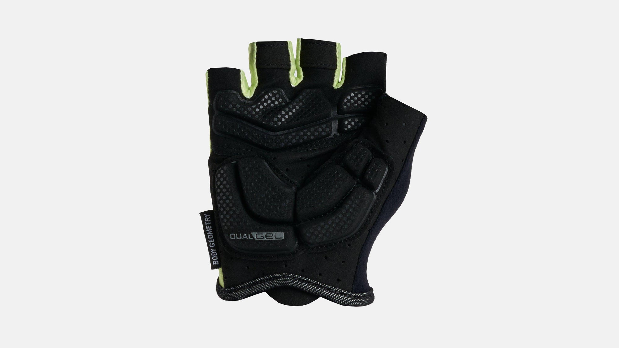 Specialized Men's Body Geometry Dual-Gel Short Finger Gloves - Limestone